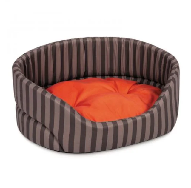 Лежак Природа Coral 3 для собак, 66×57×29 см, полоска
