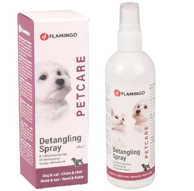 Спрей Flamingo Petcare Detangling Spray от колтунов для собак кошек, 175 мл