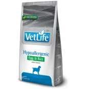 Сухой корм Farmina Vet Life Hypoallergenic EGG & RICE для собак, диетическое питание при пищевой аллергии, 2 кг