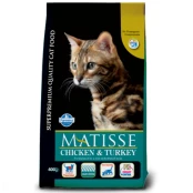 Сухой корм Farmina MATISSE CHICKEN & TURKEY для кошек, с курицей и индейкой, 400 г