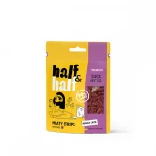 Ласощі Half&Half для котів, у формі м'ясних смужечок, з качкою, 50 г