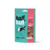 Лакомство Half&Half для собак, в форме мясных монеток, с говядиной, 100 г