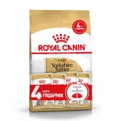 Акционный набор Royal Canin Yorkshire Adult для йоркширского терьера, 1.5 кг + 4 паучи в подарок