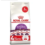 Акційний набір Royal Canin Sensible при чутливому травленні у кішок, 2 кг + 4 паучі в подарунок
