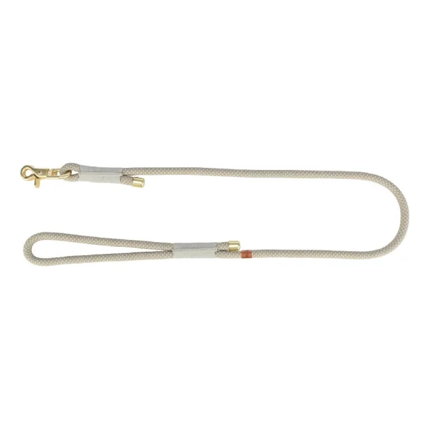 Поводок Trixie Soft Rope для собак, размер S-XL, 1 м/10 мм, серый/светло-серый