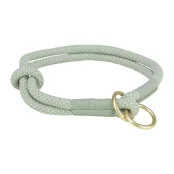 Нашийник-зашморг Trixie Soft Rope для собак, розмір S-M, 40 см/10мм, шавлія/м'ятний