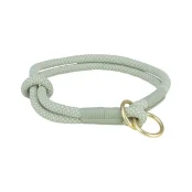 Нашийник-зашморг Trixie Soft Rope для собак, розмір L-XL, 55 см/10мм, шавлія/м'ятний