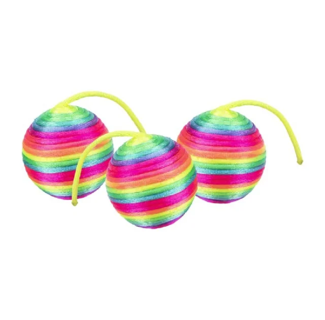 Игрушка Trixie Rattling Ball шар-погремушка, для кошек, ткань, 4 см