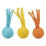 Игрушка Trixie Rattling Ball шар-погремушка, для кошек, бумажная веревка, 4×11 см
