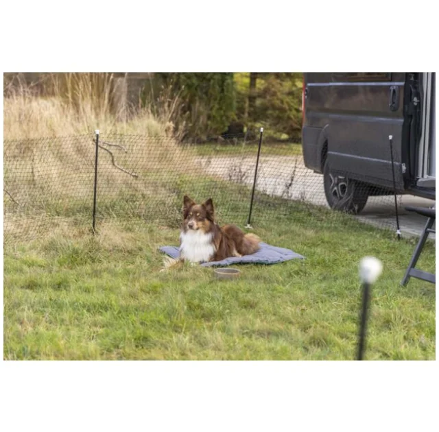 Пересувний паркан Trixie Mobile Dog Fence для собак, 15 м, чорний