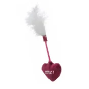 Игрушка Trixie Valentine's Heart для кошек, сердечко с перьями, 20 см