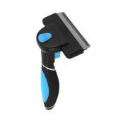 Дешеддер AnimAll Groom для собак та кішок, розмір M, блакитний