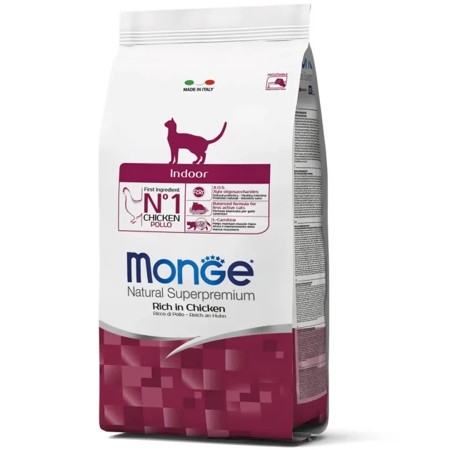 Сухий корм Monge Cat Indoor для кішок постійно живуть у приміщенні, 5 кг
