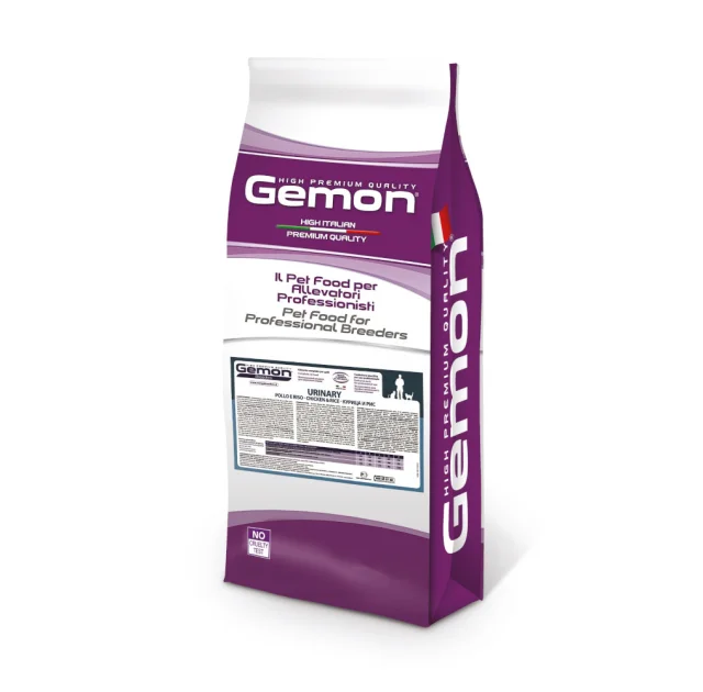 Сухой корм Gemon Cat Urinary поддержка мочевыделительной системы для взрослых кошек, курица с рисом, 5 кг