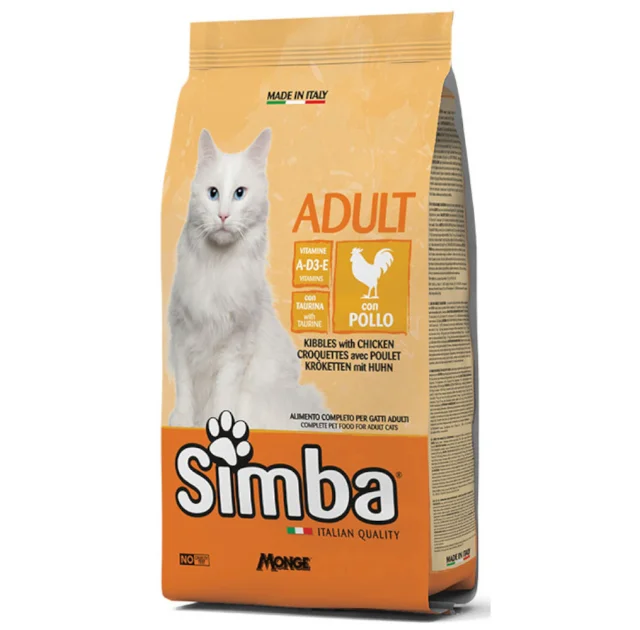 Сухий корм Monge Simba Cat для котів, курка, 5 кг