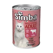 Вологий корм Monge Simba Cat Wet для котів, з яловичиною, 415 г