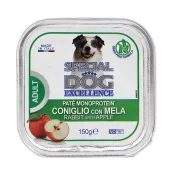 Влажный корм Monge SDE Dog Wet Fruit для собак с кроликом и яблоками монопротеин, 150 г