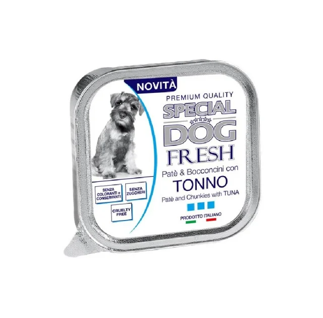 Вологий корм Monge SDE Dog Wet Fresh для собак, з тунцем, 150 г