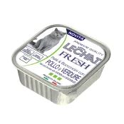 Влажный корм Monge LCE Cat Wet Fresh для кошек, с курицей, с овощами, 100 г