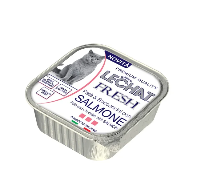 Вологий корм Monge LCE Cat Wet Fresh для котів, з лососем, 100 г