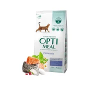 Сухий корм Optimeal для стерилізованих кішок, з лососем, 1.5 кг