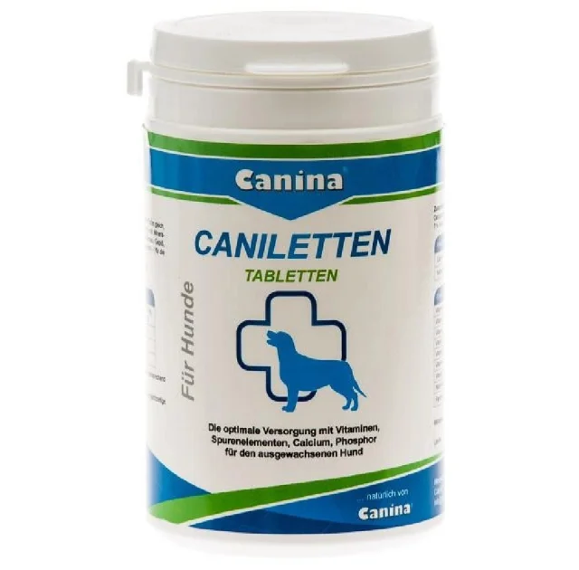 Витамины  Canina Caniletten для взрослых собак, 150 табл, 300 г