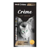 Ласощі AnimAll Сrème для котів, зі смаком курки з тунцем, 6×15 г