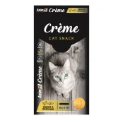 Ласощі AnimAll Сrème для котів, зі смаком курки з лососем, 6×15 г
