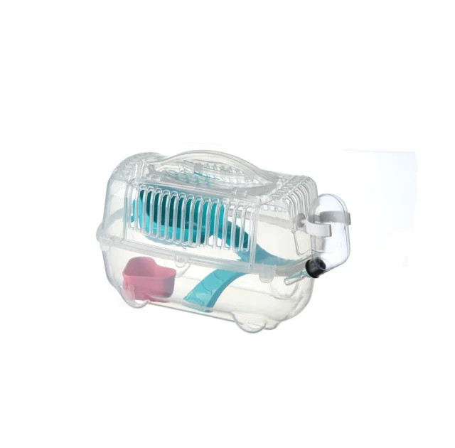 Клітка AnimAll Crystal P1236 для хом'яків, 28.5×19.5×27 см, бірюзова