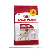 Сухой корм Royal Canin Medium Adult для собак средних пород,12+3 кг в подарок
