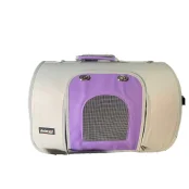Сумка-переноска AnimAll для собак і кішок, жорстка, з фронтальними дверима, 44×22×25 см