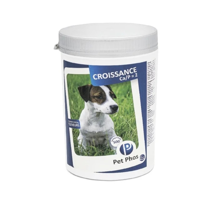 Витамины Ceva Pet Phos Croissance Ca/P=2 для собак, 100 табл