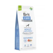 Сухой корм Brit Care Sustainable Adult Large Breed для собак, больших пород, курица и насекомые, 12 кг