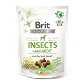 Лакомство Brit Care Crunchy Cracker Insects with Rabbit для собак, для иммунитета, насекомые и кролик фенхель, 200 г
