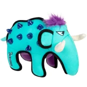 Игрушка GiGwi Duraspikes Мамонт для собак, хлопок, термопластическая резина, 33 см