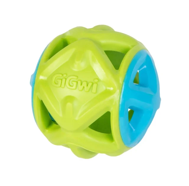 Іграшка GiGwi Basic для собак,салатовий, гума, 9 см