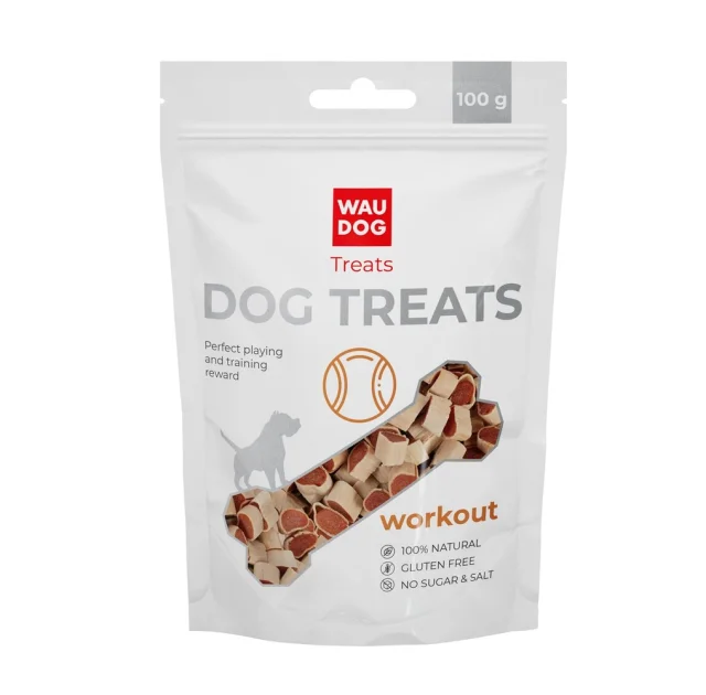 Ласощі Waudog Treats "Маленькі курячі суші" для собак, 100 г