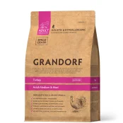 Сухой корм Grandorf Dog Medium & Maxi Turkey для собак средних и крупных пород, индейка, 3 кг