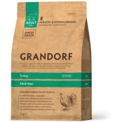 Сухой корм Grandorf Dog Maxi Turkey & Brown Rice для собак крупных пород, индейка, 3 кг
