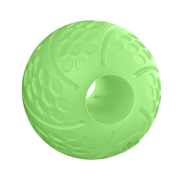 М'ячик Waudog Fun світлонакопичувальний з отвором для смаколиків, 7 см