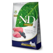 Беззерновой сухой корм Farmina N&D Prime Dog Lamb & Blueberry Adult Mini для собак мелких пород, ягнёнок с черникой, 800 г