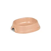 Миска Созвездие Модерн №2, для кошек и собак, 0.6 л, розово-бежевая