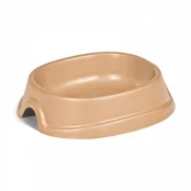 Миска Созвездие Модерн №2 , для кошек и собак, 0.6 л, светло-бежевая