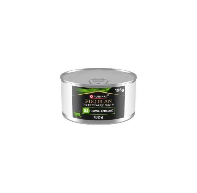 Консерви Purina Pro Plan Veterinary Diets HA Hypoallergenic при харчовій алергії у собак,мус, 195 г