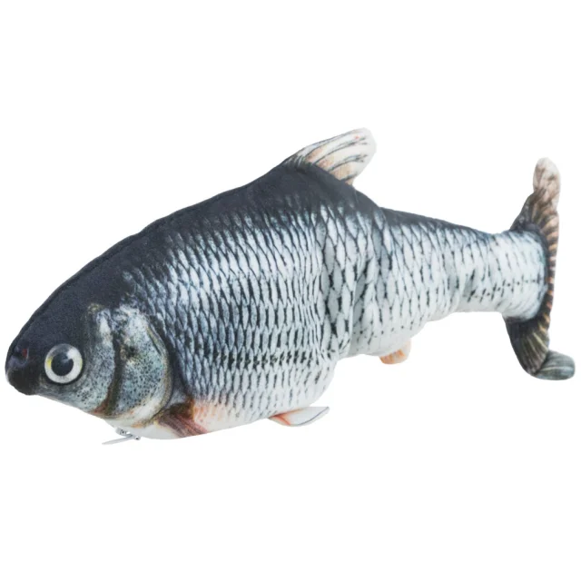 Игрушка Trixie Wiggly Fish для кошек, движущаяся рыба с кошачьей мятой, 30 см