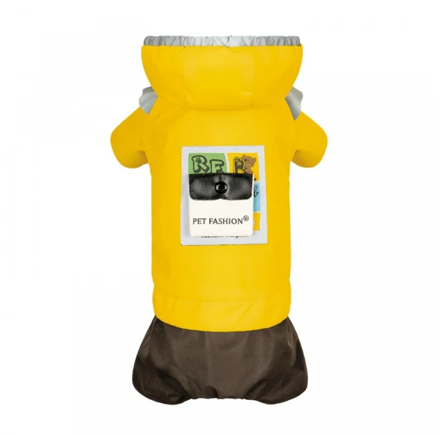 Дощовик Pet Fashion Elsa для собак, дівчинка, розмір XS2, жовтий