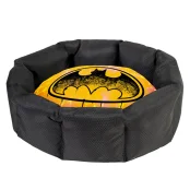 Лежанка Waudog Relax для собак, рисунок "Бэтмен 1", с сменной подушкой, L, ширина 49 см, длина 59 см, высота 20 см