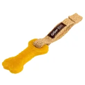 Игрушка GIGwi Gum gum маленькая кость для собак,каучук, печенька, 9 см