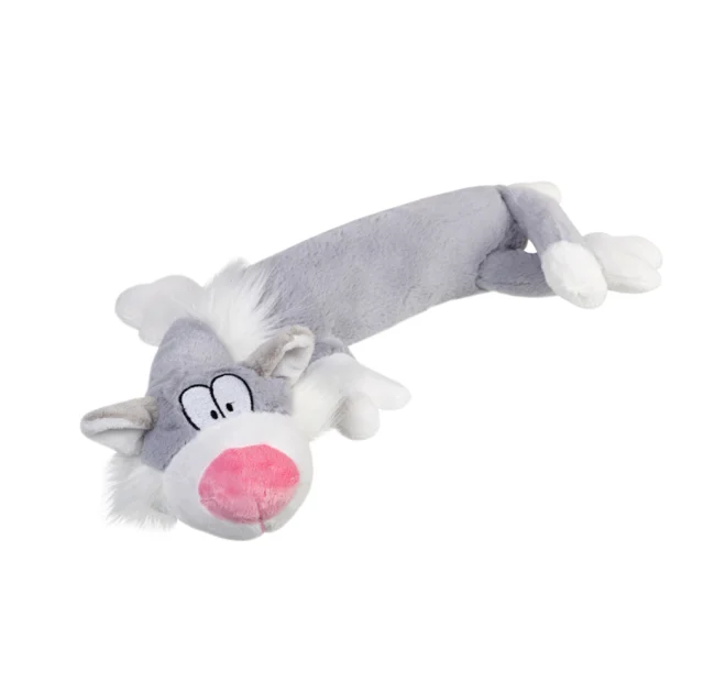 Іграшка GiGwi Plush Кіт з пищалкою для собак,такнь,плюш,штучне хутро, 63 см
