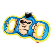 Игрушка GiGwi Mighty Challenge Горилла с пищалкой для собак,носостойкий текстиль, L, 34 см